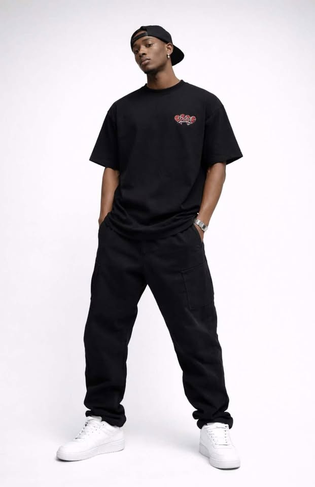 2HL Classic Black Tee